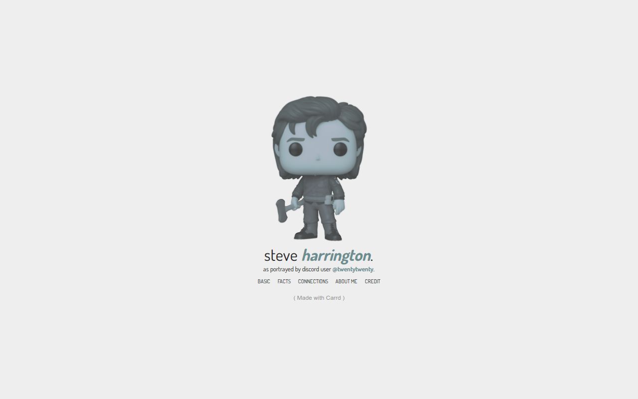 Carrd profile picture for @harrington